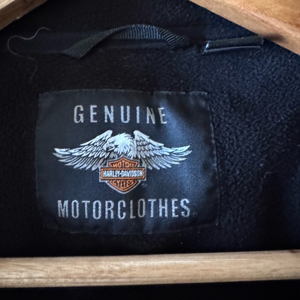 Women’s Harley-Davidson Black Genuine Motorclothes Fleece - Size 1W - Picture 3 of 4